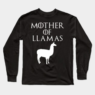 Mother Of   LLama - mother day gift Long Sleeve T-Shirt